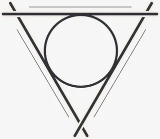 三角形边框免抠