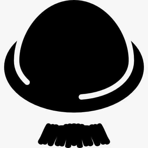 礼帽，胡子图标免抠