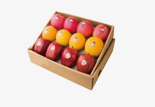 礼盒里的水果免抠