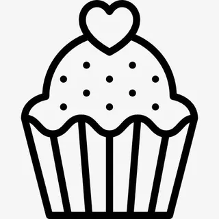 可爱的蛋糕图标免抠