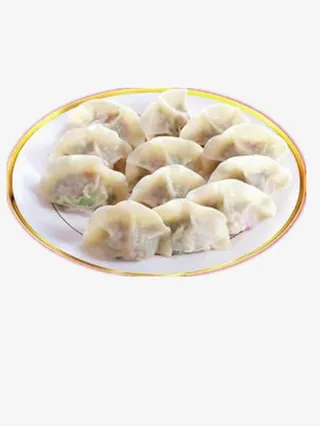 新年饺子免抠