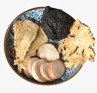 四物汤原料免抠