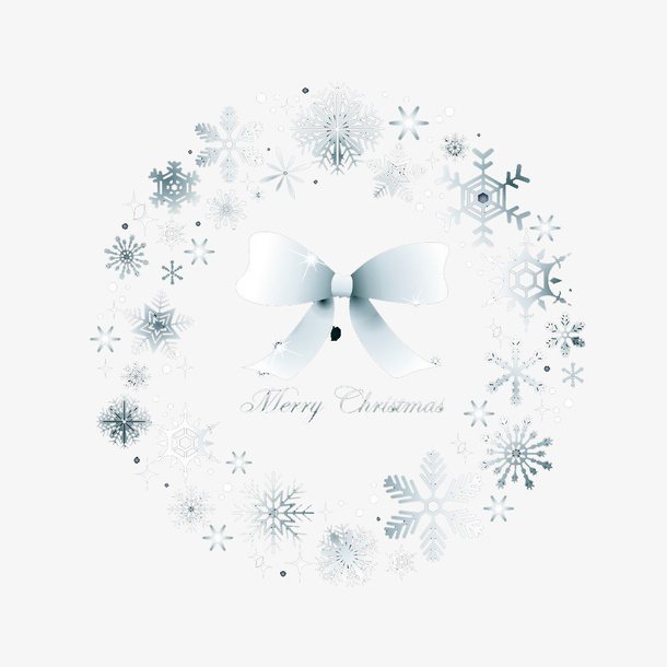 雪花花框免抠