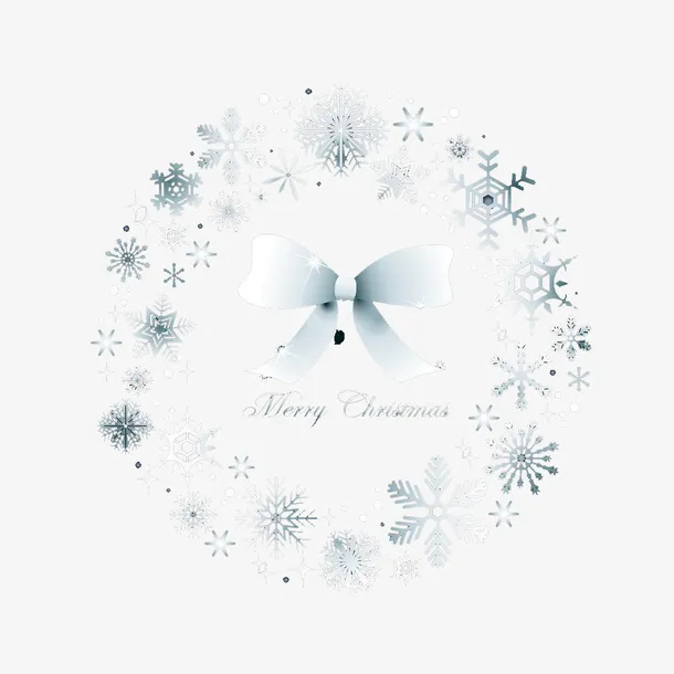 雪花花框免抠