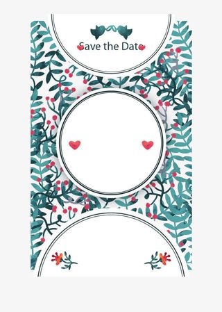 卡通手绘边框免抠