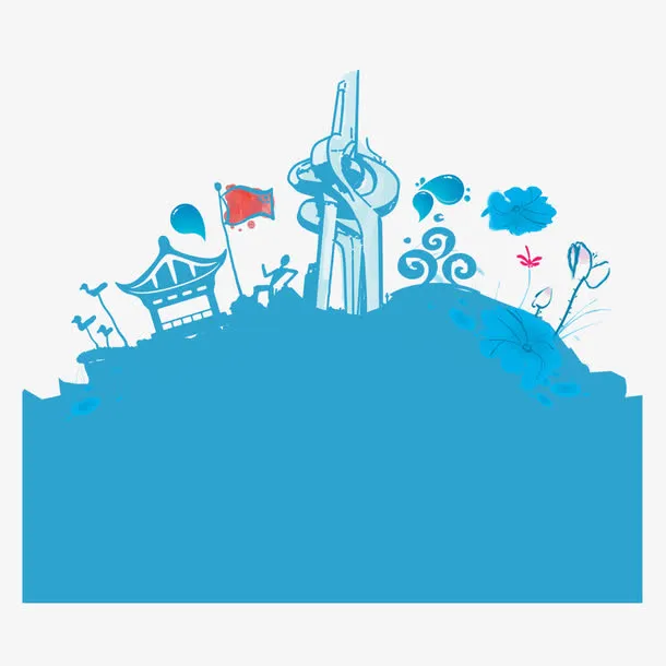 济南风景建筑免抠