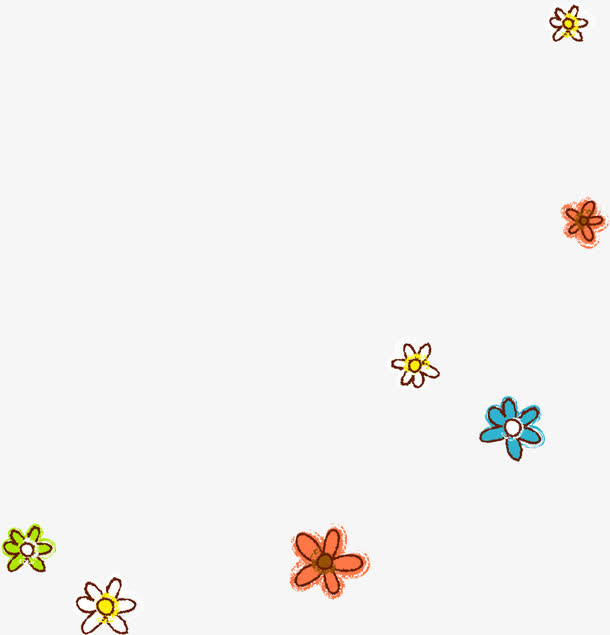 花朵漂浮免抠