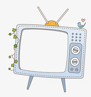 小彩电免抠电视机免抠