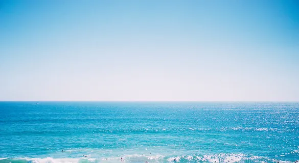 蓝色的大海高清