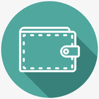 卡现金硬币钱纸付款钱包电子商务免抠