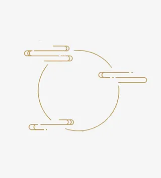 国潮 祥云 标题 边框免抠