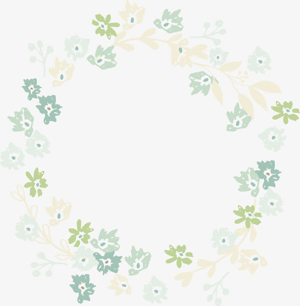花朵花环免抠