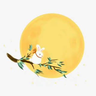 月亮是中秋的免抠