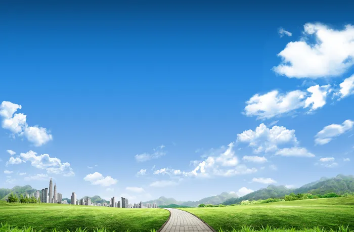 蓝天白云背景高清