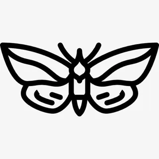 枯叶蝶图标免抠