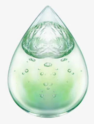 雨滴形装饰物免抠