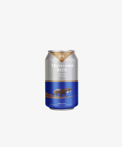 袋狮啤酒罐装②免抠