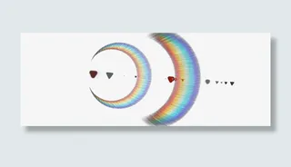 彩虹科技光线素材免抠