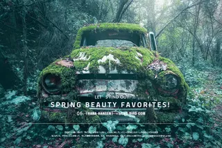 汽车意境调色免抠