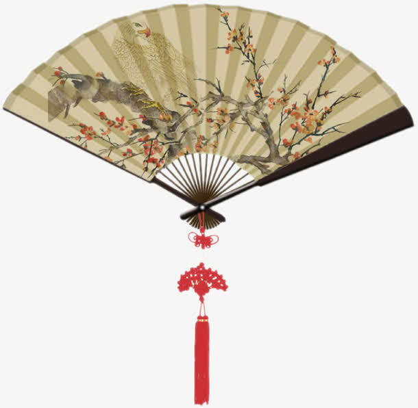 中国结扇子免抠