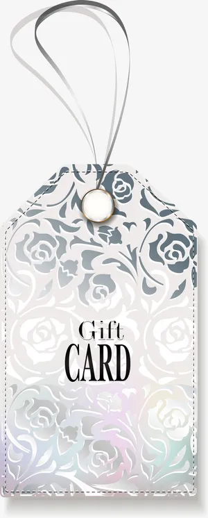 圣诞节白色吊卡免抠