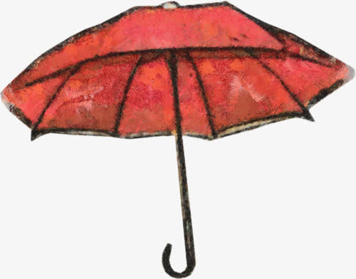 红雨伞免抠