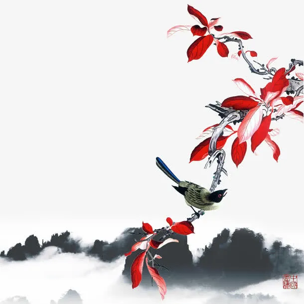 喜鹊免抠