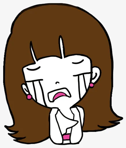 哭泣的女人免抠