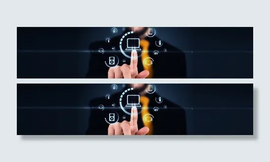 科技触屏手指高清