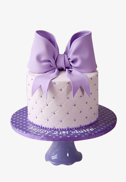 蝴蝶结蛋糕免抠图片免抠