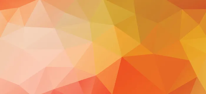 渐变黄色三角色块背景高清