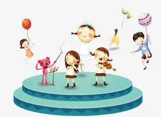 儿童节元素免抠