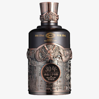 茅台珍品酒免抠