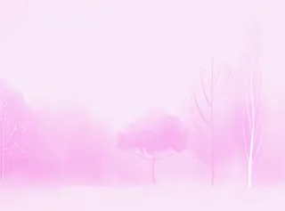 粉色树林海报背景七夕情人节