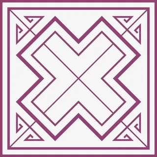 紫色边框图案免抠