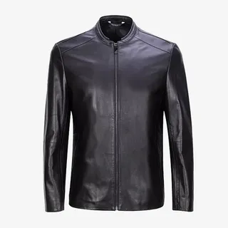 黑色真皮皮衣PNG免抠