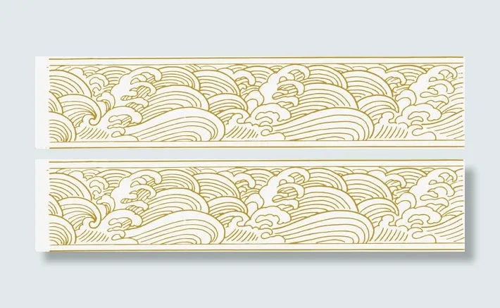 金线 边框 云纹免抠
