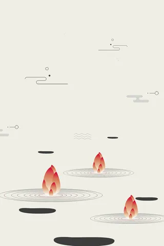 极简中国风禅意宣传海报高清