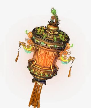 华丽古代宫灯免抠