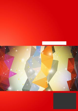 商务封面潮流时尚圆点不规则几何封面背景高清