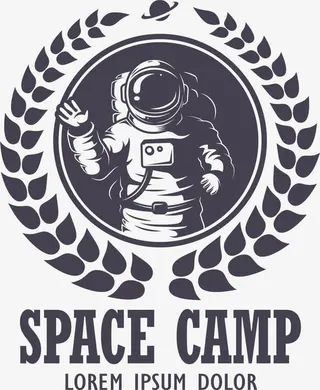 宇航员矢量图免抠