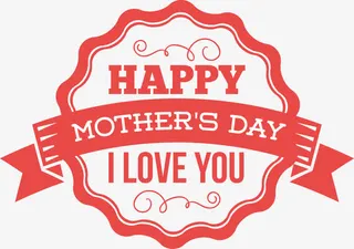 母亲节 妈妈 感恩免抠