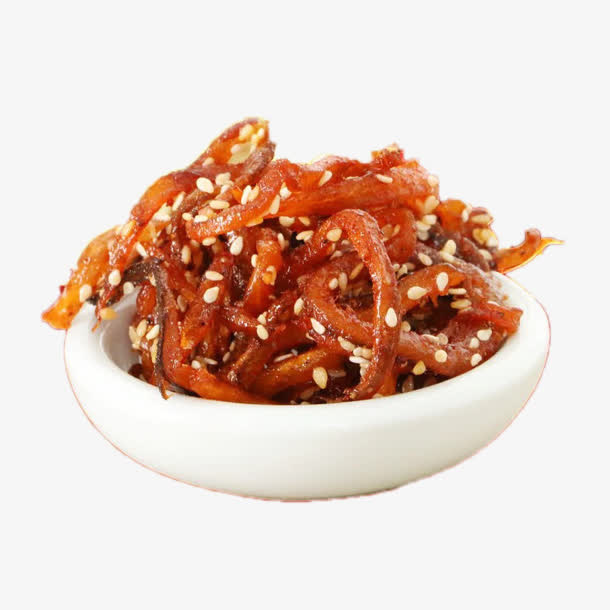 香辣鱼丝免抠