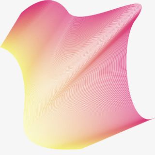 彩色渐变流体设计元素免抠