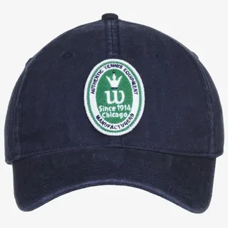 牛仔绿色商标正面鸭舌帽免抠