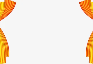 帘布欢度春节素材免抠