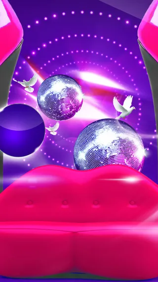 金属质感球体H5背景高清