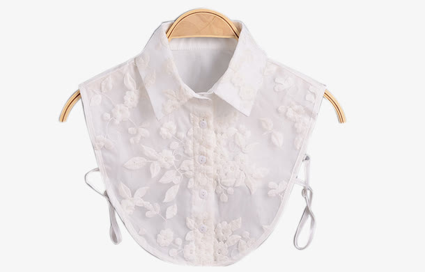 Quasar韩国百搭假领衬衫免抠