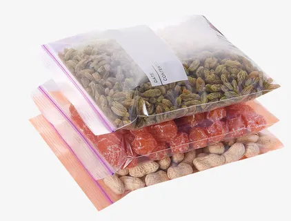 干果豆类保鲜袋素材免抠