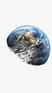 星空中的地球免抠